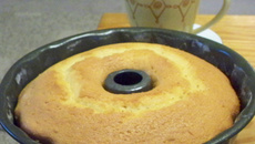 Bolo comum da vovó Keka