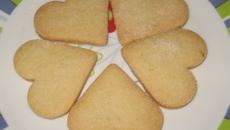 Biscoitos amanteigados