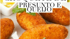 Croquete de presunto e queijo