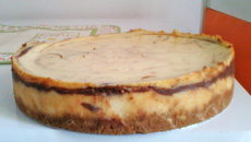Cheesecake de chocolate