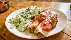 Panqueca de carne moída