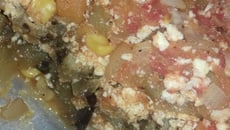 Lasanha vegetariana de berinjela e ricota