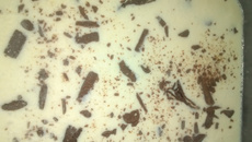 Torta gelada de chocolate