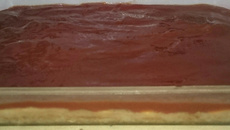 Torta de ricota com goiabada