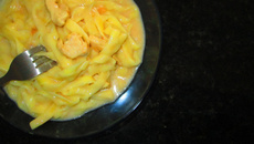 Macarrão de panela de pressão com frango leve