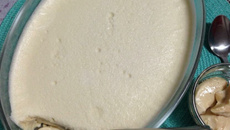 Mousse de banana da Mayte