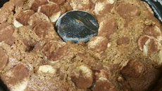 Bolo de banana integral da Jade