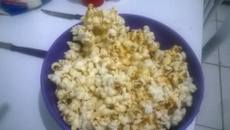 Pipoca caramelada