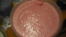 Mousse de morango facílimo