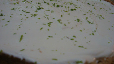 Torta de limão sem ovos