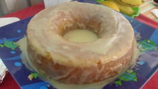 Cobertura de bolo de laranja