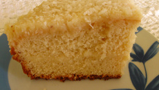 Bolo de coco de liquidificador