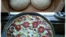 Massa de pizza caseira
