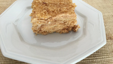 Pavê de amendoim da Dona Greta