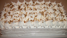 Pão-de-ló para bolo de aniversário