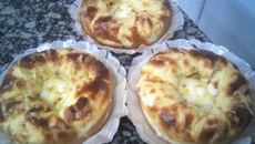 Quiche de erva doce