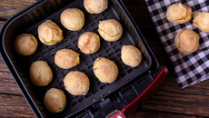 Pão de queijo na airfryer