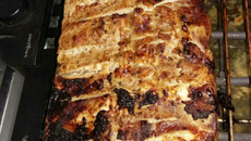 Costelinha de porco assada