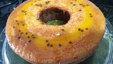 Bolo de maracujá de liquidificador fácil