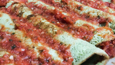 Panqueca de espinafre integral