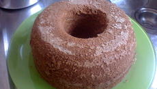 Bolo de xarope de guaraná