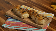 Folhado de queijo coalho 