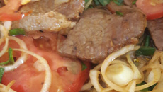 Bife simples e rápido