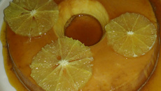 Pudim de laranja da Faby