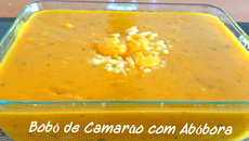 Bobó de camarão com abóbora