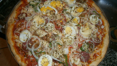 Receita de massa de pizza
