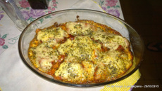 Peito de frango à parmegiana