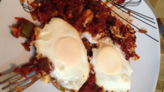 Shakshuka israelense