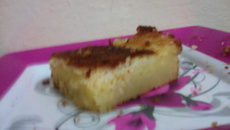 Quadradinho cremoso de fubá