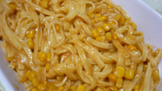 Molho de milho para macarrão