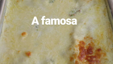 Lasanha de brócolis especial do Gui Love