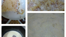 Torta gelada de abacaxi com coco