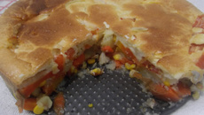 Bolo de legumes