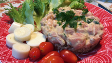 Tartar de salmão