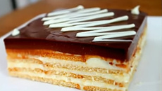 Pavê de bolacha maisena supersimples