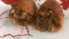 Croquete alemão de carne