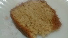 Bolo de amendoim integral da Sheila