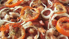 Calabresa com batata no forno rápida