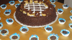 Empadinha de brigadeiro