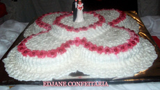 Cobertura para bolo de aniversário