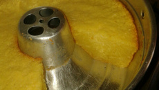 Bolo de mandioca crua ralada