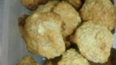 Biscoito de aveia com banana