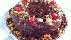 Delicioso pudim de pão