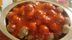 Almôndegas surpresa