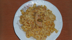 Macarrão com Pedaços de Frango