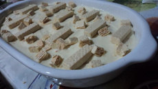 Pavê de bis de limão